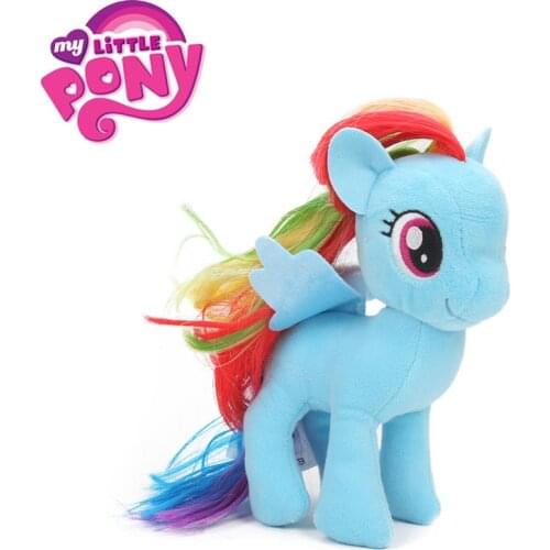17cm My Little Pony Plush Toys Friendship is Magic Rarity Spike Applejack Fluttershy Rainbow Dash Twilight Sparkle Dolls