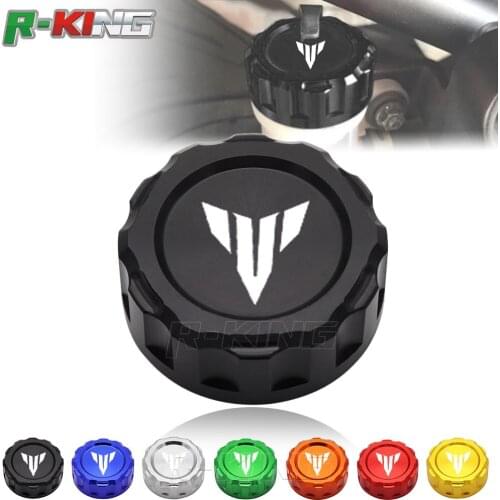 For Yamaha MT07 MT-07 MT09 MT-09 FZ09 2014 2015 2016 Motorcycle CNC Aluminum Rear Brake Reservoir Cover Caps