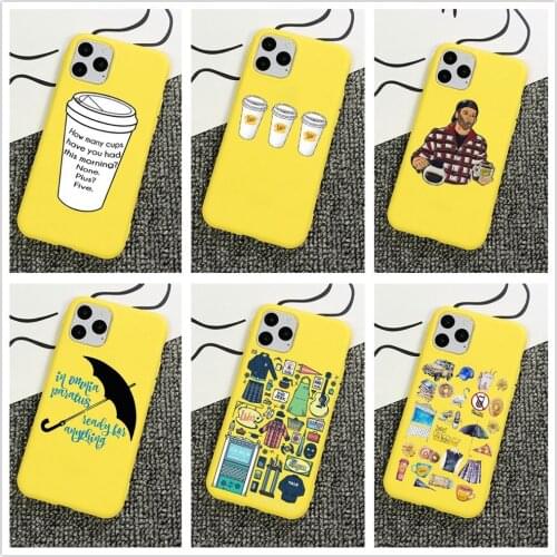 Gilmore girls Candy yellow TPU Soft phone Case for iphone 11Pro MAX Xr Xs Max 6S7 8 Plus 12mini 12pro SE Silicone cover shell
