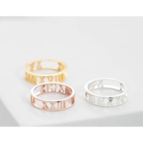 Coordinates Ring Stacking Stainless steel Personalized GPS Ring Latitude Longitude Personalized Custom Location Jewelry Gift