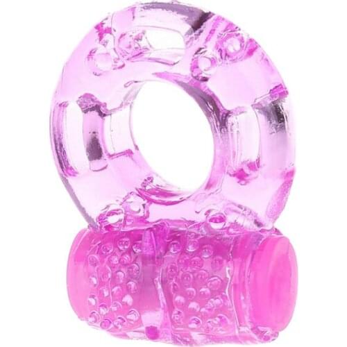 Vibrator Ring for Penis Cock Extender Ring Delay Ejaculation Sex Man Toys EK-New