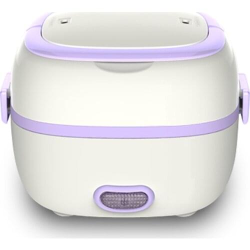 Multi-Function Electric Heating Cooking One Litre Container Plug-In Electric Insulation Mini Electronic Heating Lunch Box D215