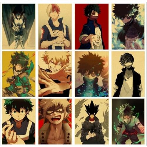 Full Drill Diy Diamond Painting My Hero Academia Japanese Manga Anime Embroidery Mosaic Cross Stitch Kit Home Decoration Gifts