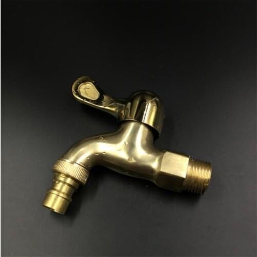 Outdoor Garden Faucet Tap Bathroom Kitchen Tap Bibcock Llaundary Washing Machine Faucet Brass Garden Sink Tap 1/2