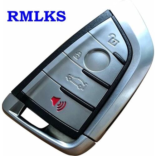 New Car key replacement Smart Remote Key FOB CASE Shell 3+1 Button for BMW 1 2 7 Series X1 X5 X6 X5M X6M WITH UNCUT INSERT KEY