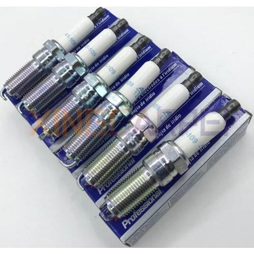 12622561 41-109 6pcs Original Iridium Spark Plug For XTS SRX CTS ATS Chevrolet gmc Saturn For FORD For SUZUKI For HOLDEN ITV20