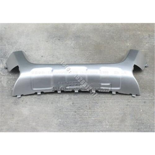 Original factory ABS Front+Rear Bumper Diffuser,Auto Car rear lip with chrome line For Volkswagen CROSS POLO Hatchback 2007-2010