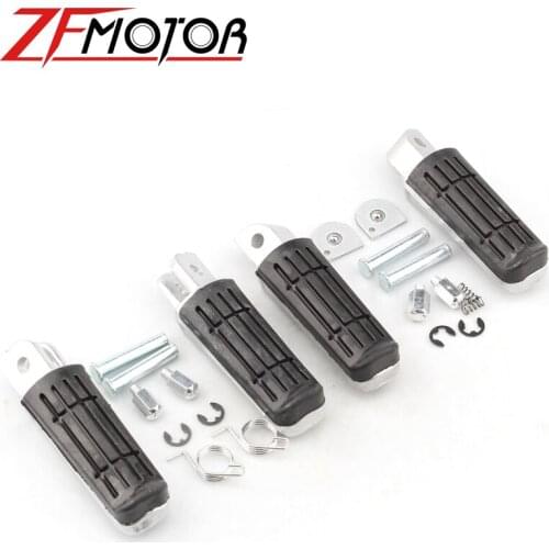 Motorcycle Front Rear Footrests Foot pegs For Yamaha XJR400 XJR1200 XJR 1300 FZ400 FZ6N/S FZ1N/S FZ6 FZ1000 FJR1000 FJR1300