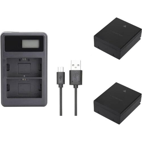 Full Decoded.Show remaining time. BLH-1 BLH1 Battery+USB Charger for Olympus OM-D E-M1 Mark II