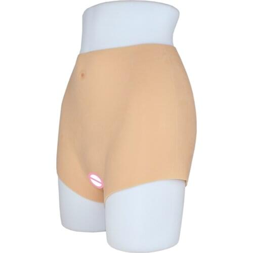 RAOPIN Crossdresser Transgender Fake Vagina Underwear Butt Lift Artifical Vagina Real Pussy Silicone Panties For Shemale Draag s