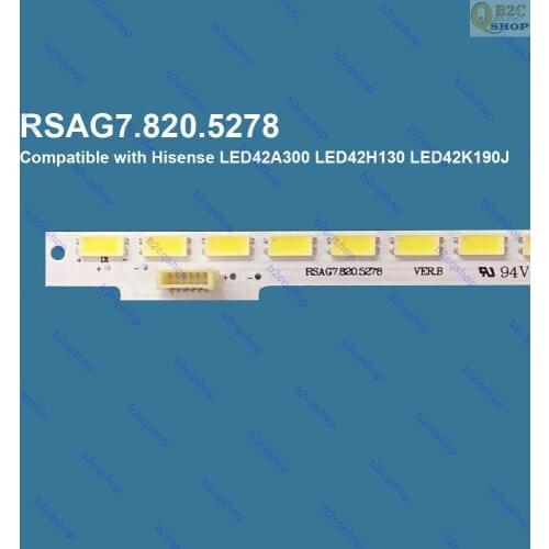 LED TV backlight strip kit RSAG7.820.5278 for Hisense LED42A300 LED42H130 LED42K