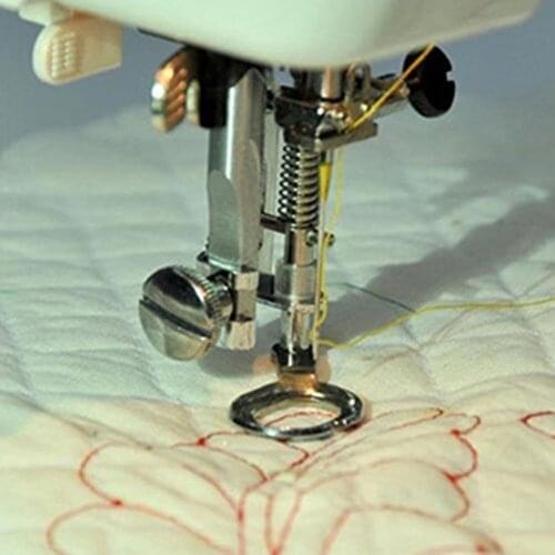 Universal Quilting Embroidery Presser Foot for Sewing Machine Darning Presser Foot for Household Sewing Machine Parts