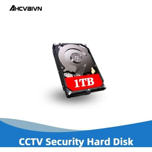 AHCVBIVN SATAIII Hard Disk Drive HDD 1TB 1000GB 64MB 7200rpm for CCTV System DVR NVR Security Camera Video Surveillance Kits