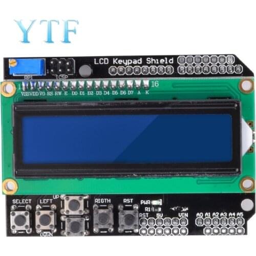 LCD1602 Character Input/Output Expansion Boards LCD Keypad LCD Shield