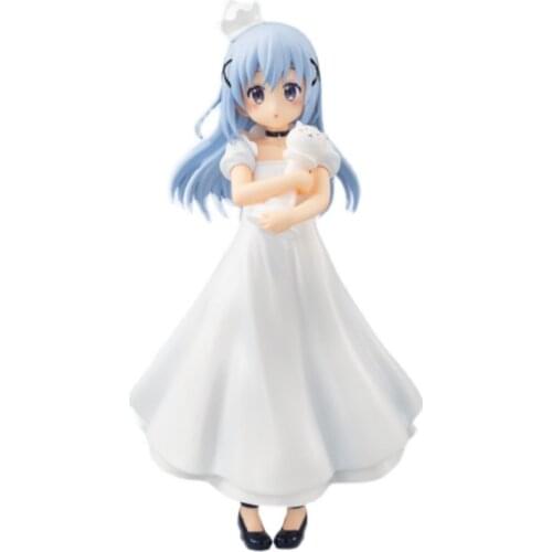 100% Original FuRyu Is The Order A Rabbit? Figure Kafuu Chino Figure Anime Girl Figure