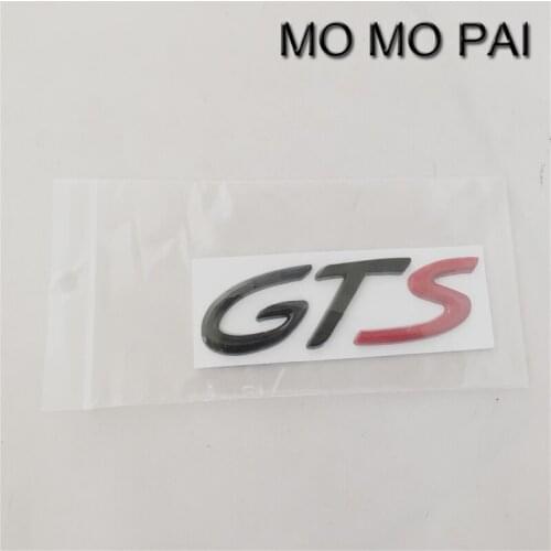 3D Car Auto Emblem Badge Sticker Decal Metal GTS logo 2016 UNIVERSAL