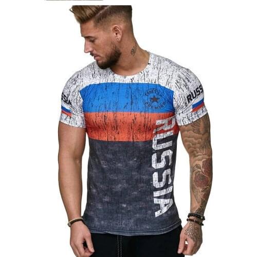 3D Digital Printed Short-sleeved T-shirt Sports Mens Quick-drying Fitness Summer new casual bottoming shirt mens clothing