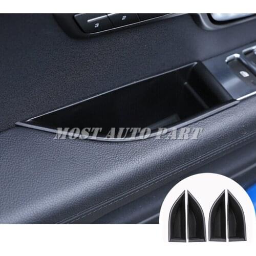 4X Inner Car Door Storage Box Holder For Land Rover Range Rover Evoque 2016-2018 Car accesories interior Car Trim