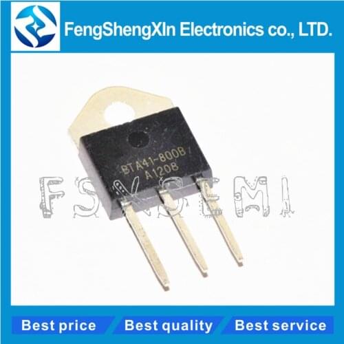 5pcs/lot BTA41-800B BTA41800B BTA41-800 BTA41 Triacs TO-3P