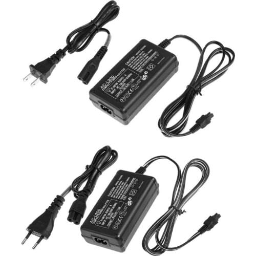 Camera Power Supply Adapter Chargers 100V-240V AC Camera Power Adapter For Sony AC-L200 L25B DSLR Camcorder Charger