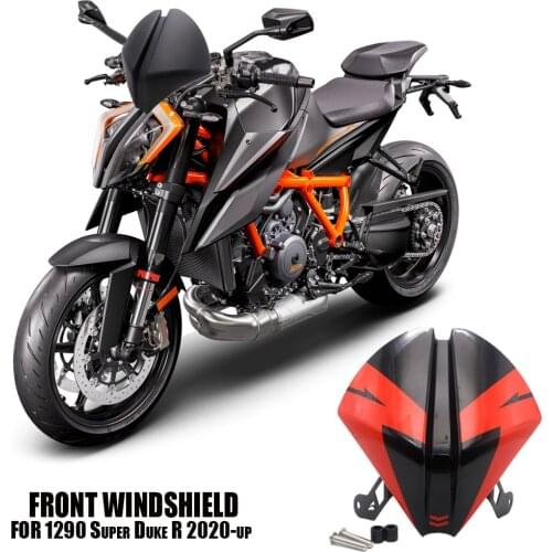 NEW Front Windscreen Windshield Airflow Wind Deflector For 1290 Super Duke R 2020 2021