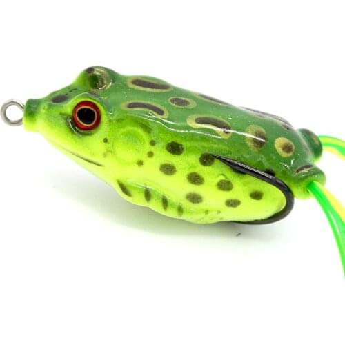 Double Propeller Frog Soft Baits Shad Soft Lure Jigging Fishing Lure Bait Prop Topwater Catfish Silicone Artificial Wobblers