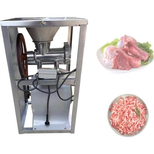 Electric meat grinder stainless steel vegetable chopper chicken rack fish bone pork bone grinder kitchen food processor