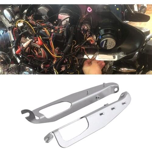 For Harley Touring 1993-2013 Heavy Duty Inner Front Batwing Fairing Support Brackets