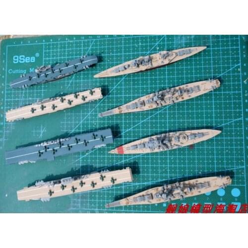 1/2000 Ship Assembled Model 4D Bismarck Aircraft Carrier Cruiser Plastic Model Kit