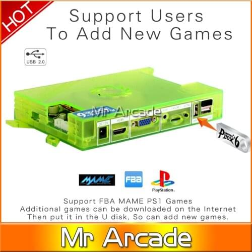 Pandora Box 6 1300 in 1 family Version HDMI/VGA Output Game Board For Arcade Machine