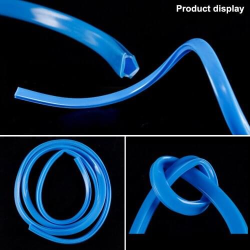 2m 20/30/40 Series Slot 6mm/8mm Flat Soft Seal Strip for 2020 3030 Aluminum Profile Soft Slot Cover/ Panel Holder C-Beam Machine