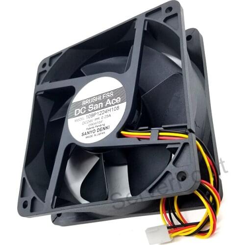 Genuine For 109P1224H108 DC24V 0.25A Original authentic Japan Sanyo Sanyo equipment axial fan