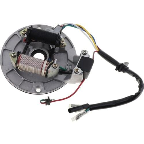 Motorcycle Stator Coil Stator Plate Pickup Magneto Ignition Coil Rotor For Pit Bike 90cc 110cc 125cc 3 stroke bikes