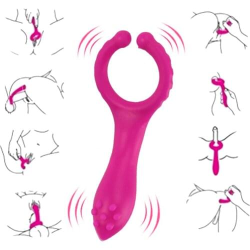 APHRODISIA Silicone G Spot Stimulate Vibrators Dildo Nipple Clip Masturbate Vibrator Adults Sex Toys For Women Men Couple