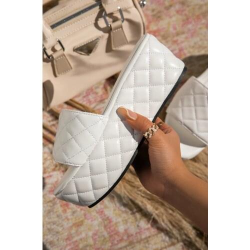 Luxury Women Platform Wedge Slipper Light Pu Leather Stitch Detail Height Increasing Fashion Summer Slides Outdoor Ladies Shoes