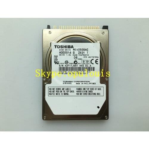 Brand new MK4050GAC DISK DRIVE HDD2G16 T ZH01 T DC+5V 1.3A 40GB FOR Mercedes-benz car HDD navigation systems 2pcs/lot