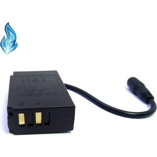 EN-EL20 Fake Battery EP-5C DC Coupler Power Connector for Nikon Cameras 1 AW1 J1 1 J2 1 J3 S1 V3 COOLPIX A & DL24-500