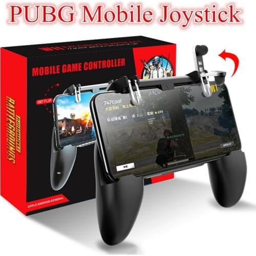 All-in-One Mobile Game Controller Free Fire PUGB PUBG Mobile Joystick Gamepad Metal L1 R1 Button for Android iPhone 6 7 8 plus