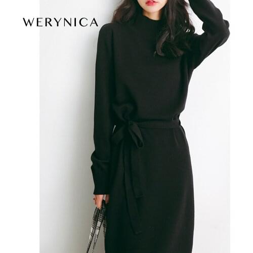 Модные платья-трапеции WERYNICA China At AliExpress