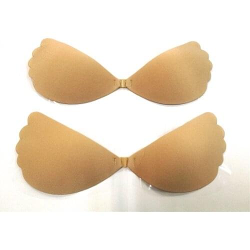 Fly Bra Women Invisible Bra Super Push Up Seamless Self-Adhesive Sticky Wedding Party Front Strapless Bras For Woman