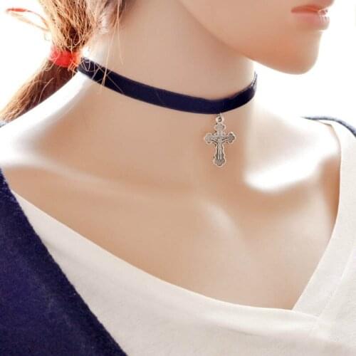 Fashion Choker Necklaces For Women 2016 Fashion Laciness Polyster Statement Necklaces Collares Love Necklaces Wholesale 2016