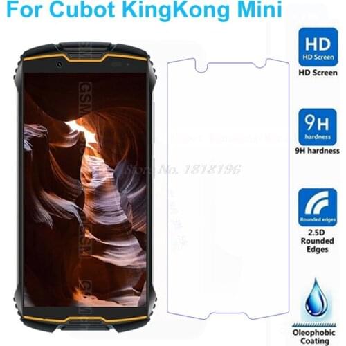 0.3mm 9H tempered glass For Cubot Kingkong Mini screen protector glass for King Kong Mini protective front film glass