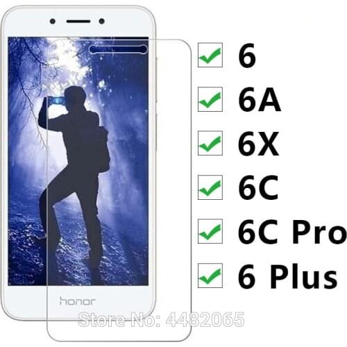 20Pcs Protective Glass For Huawei 6a 6x 6 Plus C X A C6 X6 A6 Tempered Glas Screen Protector Film On Honor6c Honor6 6cpro