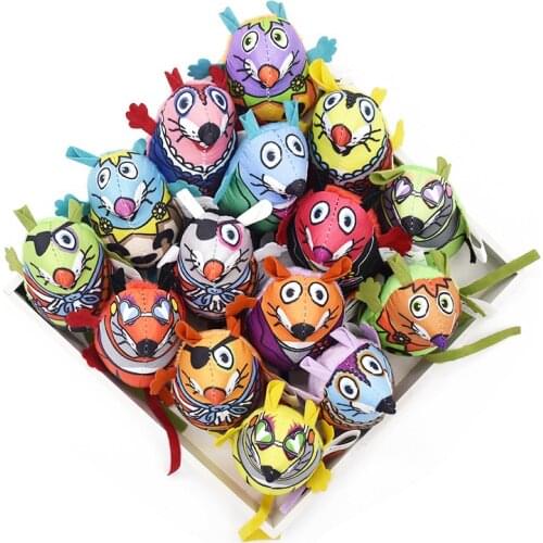 2021 Cheap Cat Toys Interactive Mouse Toy for Cat Kitten Plush Squeaky Cat Catnip Toys Squeaker Toy for Cats Accessories