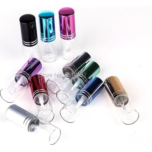 5ml Mini Refillable Sample Perfume Glass Bottle Travel Empty Spray Atomizer Bottles Cosmetic Packaging Container F20171473