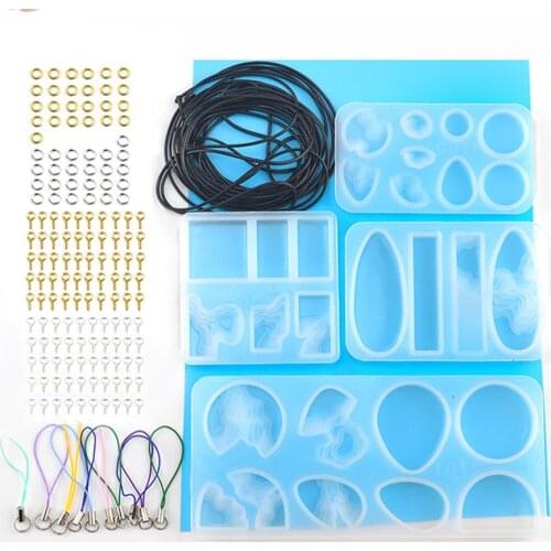 Assorted Tag Silicone Mold Star Heart Round Bow Bone Rectangle Paw Charm Mold Resin Pendant Making Pet Tags Silicone Mold