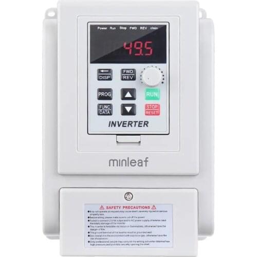 AT1-2200X 2.2KW 220V 12A PWM Control Inverter 1Phase Input 3Phase Out Inverter Variable Frequency Inverter PID control function