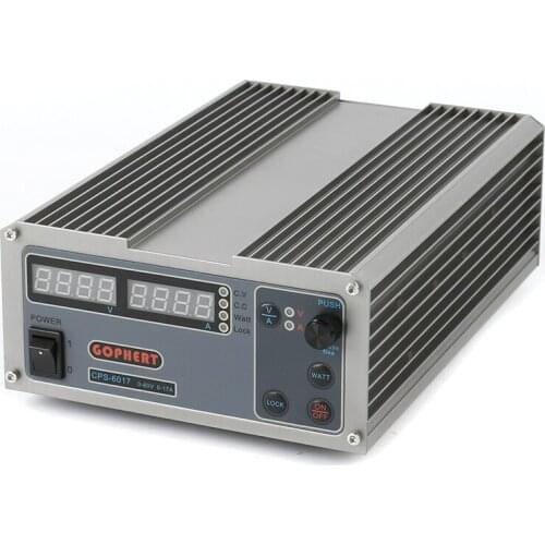 Gophert CPS-6017 DC0-60V 0-17A 1020W Steady Mini Digital Adjustable Laboratory OVP/OCP/OTP DC Switching Power Supply