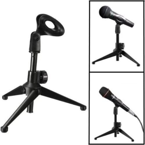 Microphone Live Stand Handheld Microphone Stand Three-legged Telescopic Stand Mobile Phone Live Broadcast Professional Bracket