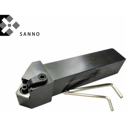 MSSNR/L1616H12 / 2020K12 / 2525M12 45 degree cnc lathe machine turning tool holder indexable external turning chamfering cutter